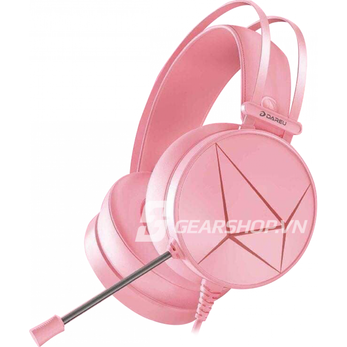 Tai nghe DareU EH722S 7.1 - Pink Edition